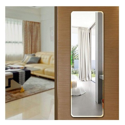 Ecentaur Frameless Full Length Mirror for Bedroom, Closet, Wall Mounted, Long