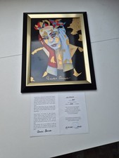 GOEBEL CLAUDIA SCHWARZ " PORCELAIN WOMEN ART POTTERY  PLAQUE 