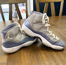 Jordan Air Jordan 11 Retro Unisex Kids High Top Leather Lace-Up Size 7