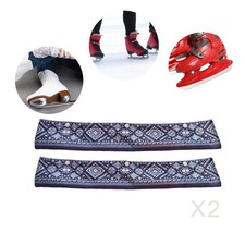 2 Pieces Ice Skate Blade Covers Protector for Adults Practice Figure Skates