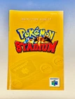 POKEMON STADIUM 2 Nintendo N64 Instructions Manual BOOKLET ONLY