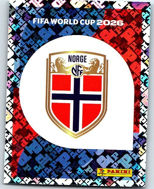 2026 Panini FIFA World Cup Stickers #NOR1 Emblem FOIL