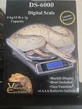 Vivarium Electronics DS-6000 Digital Scale Reptile Basics 