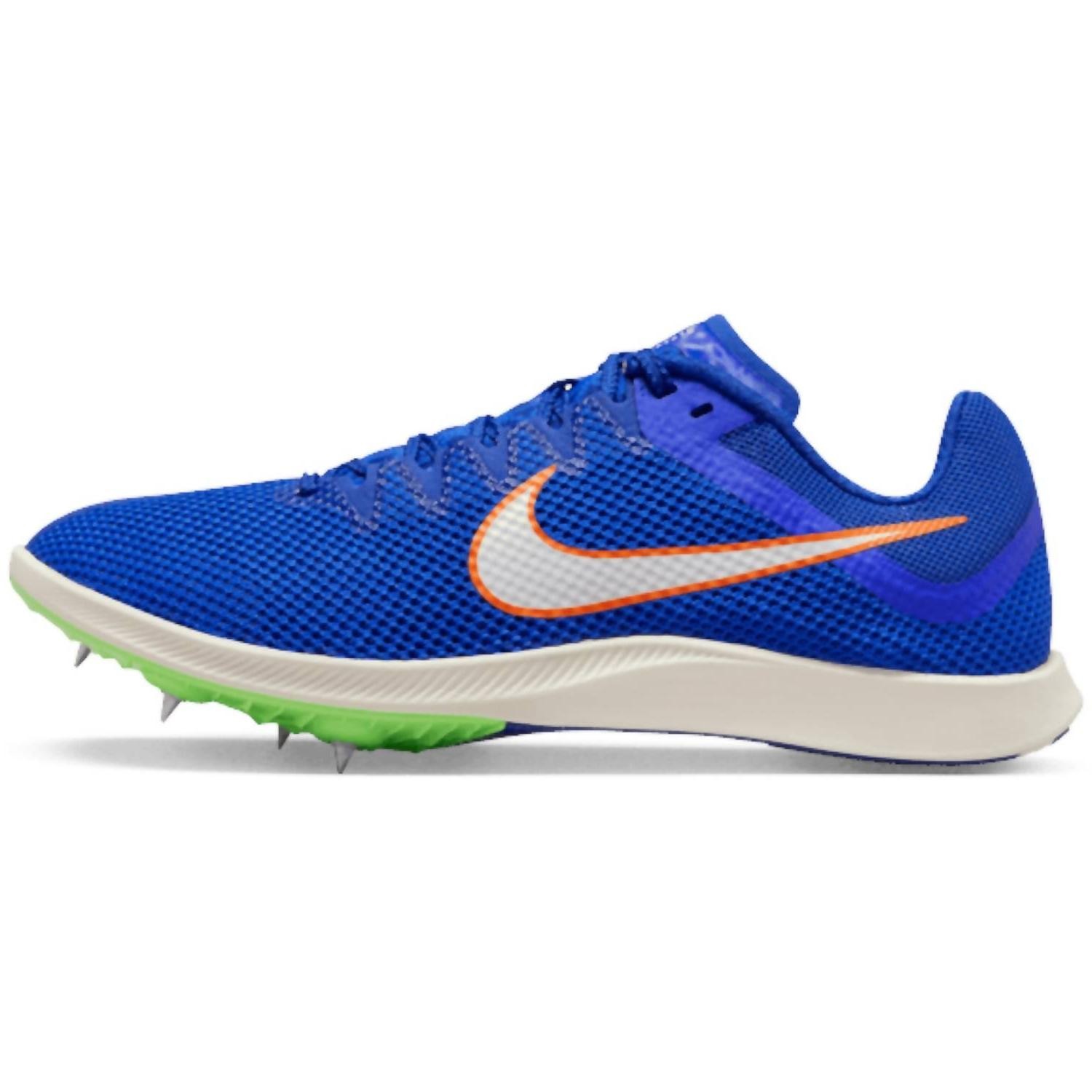 Nike Men's Rival Distance Sneaker Racer Blue/white-Lime