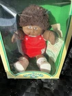 Cabbage Patch Kids DollAA Boy Brand New In Box Fuzzy Hair 1983