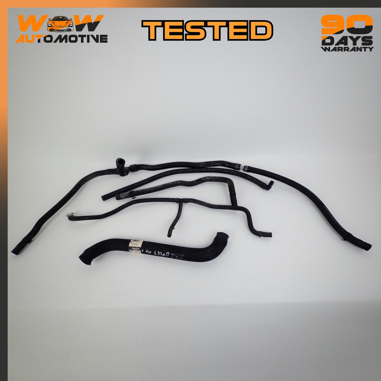 05-13 CHEVROLET CORVETTE C6 ENGINE RADIATOR COOLANT HEATER HOSE TUBE PIPE SET OE