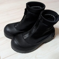 Diesel Men 8.5US Ankle Boots Size 41 Black Luxury Classic Stylish Italian Used