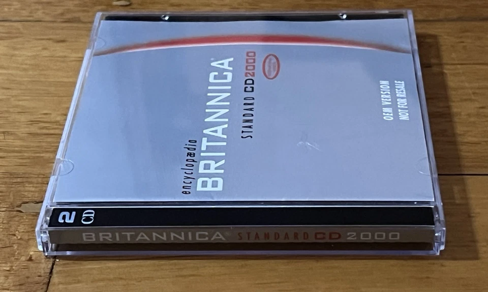 Encyclopaedia Britannica 2000 Standard Oxford Software PC CD ROM 2 Disc Set - Image 3 of 4
