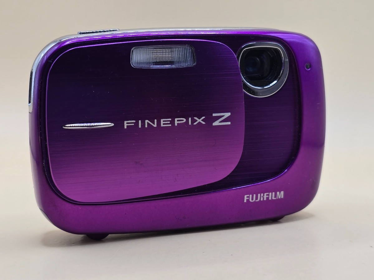 デジカメ 富士フイルムFinePix Z パープル Fujifilm FINEPIX Z37 10.0MP Digital Camera Purple W/ Battery