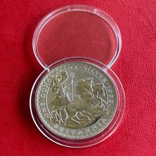 2 Pounds Britannia Great Britain 1999 St / 1 Oz SILVER / KM#1000