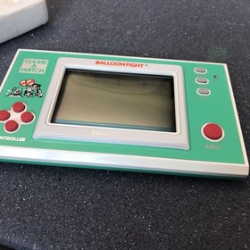 Nintendo Game And Watch Balloon Fight BF-107 Wide Screen With Box And Manual VGC