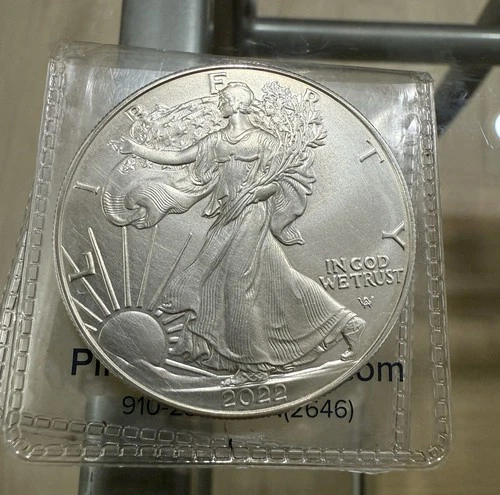 2022 American Silver Eagle 1 oz fine silver