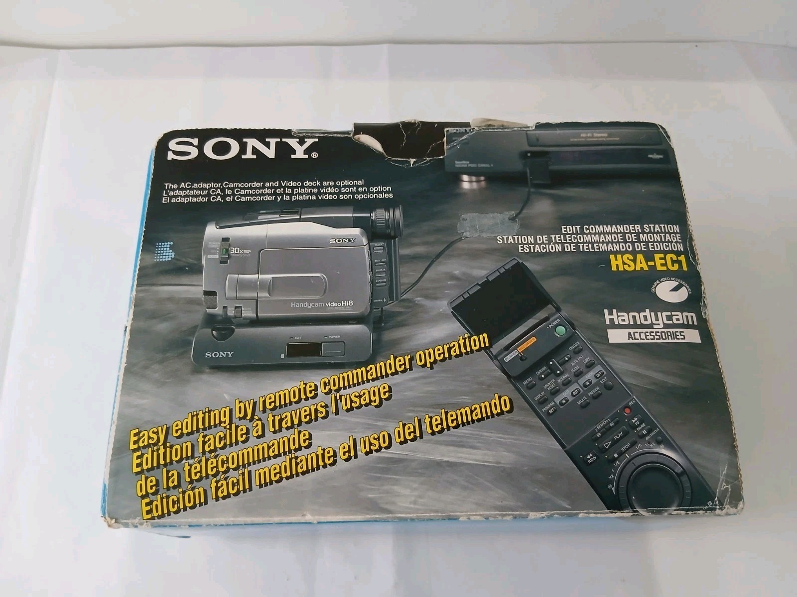 SONY HSA-EC1 EDIT COMMANDER STATION REMOTE COMMANDER ORIGINAL BOXED UNUSED-MIB