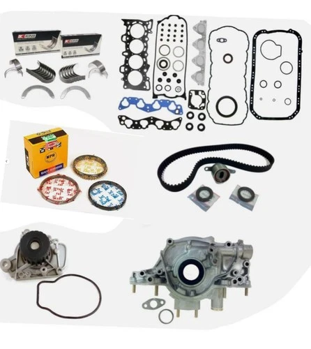 FITS: 96-00 Honda Civic Del Sol 1.6L D16Y5 D16Y7 D16Y8 Master Kit Metal KING