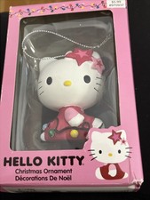 Hello Kitty Christmas Tree Christmas Ornament Figure 2014 Sanrio Box