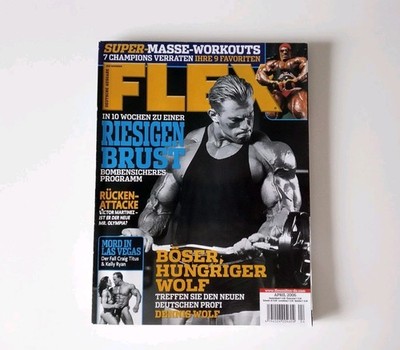 Flex Sportrevue April 2006 Bodybuilding Ronnie Coleman Dennis Wolf