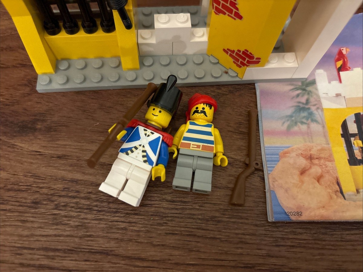 Vintage Lego Castle Pirates 6259 Broadside's Brig Complete With