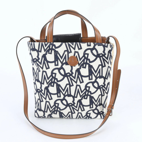 Moncler RAYA leather canas 2WAY shoulder bag crossbody hand tote women EBM