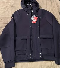 Puma Navy Blue Hooded Jacket Nautical Collection Full Zip Size Large NWT