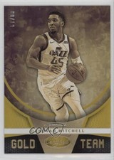 2019-20 Certified Gold Team Mirror Gold 8/10 Donovan Mitchell #14 8yo