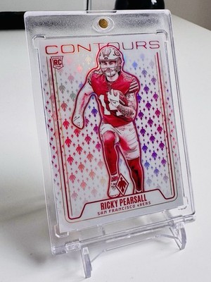 2024 Phoenix Ricky Pearsall Pink Contours /80 #CON-RPL (RC) 49ers