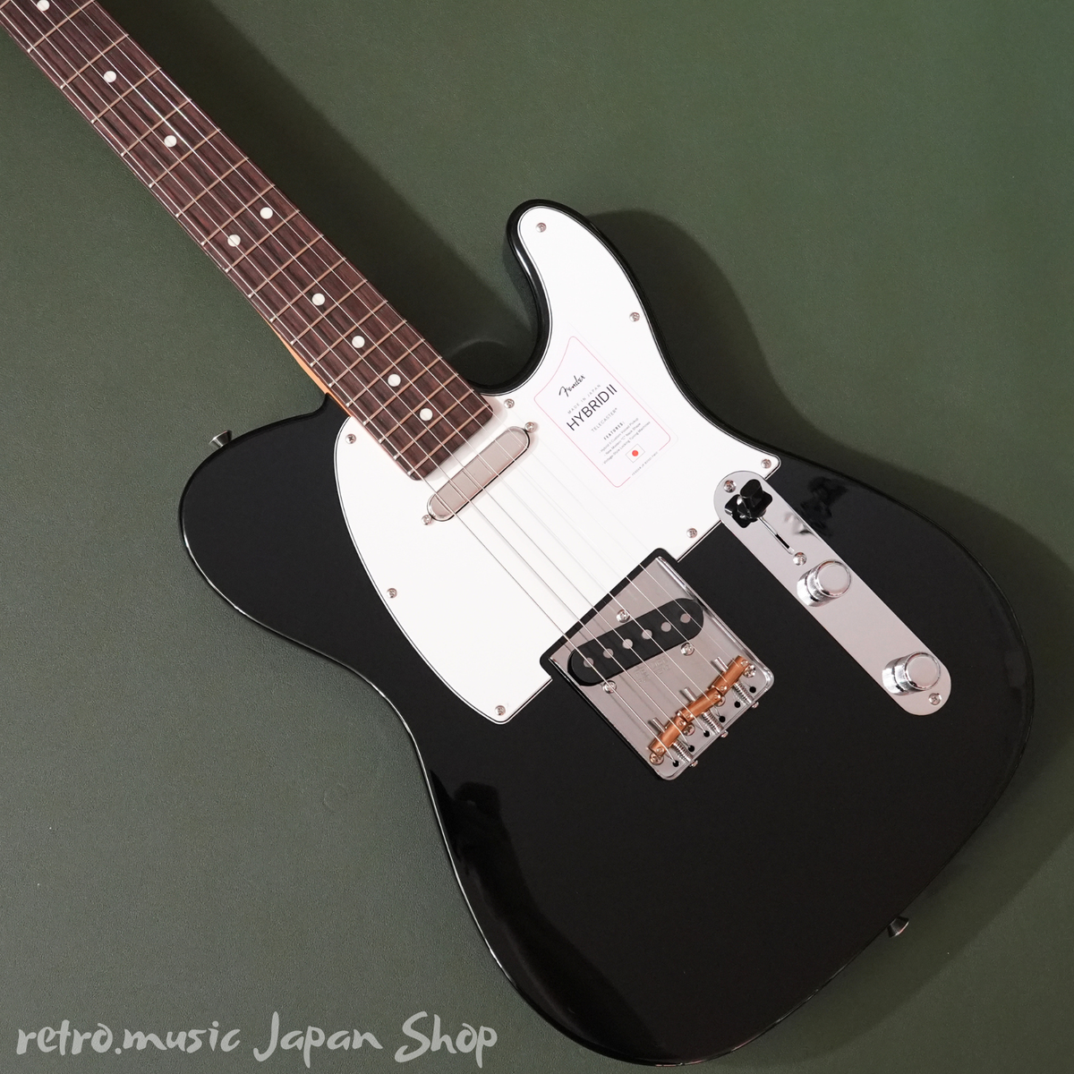 Fender Japan hybrid Ⅱ telecaster Fender Made in Japan Hybrid II Telecaster Rosewood Black Electric