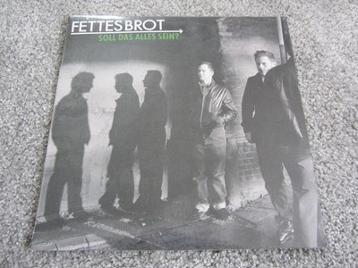 FETTES BROT Soll das alles sein? Vinyl Maxi-Single 12'' Inch 45 RPM MINT NEU OVP
