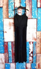 Women's Jessica McClintock Gunne Sax Satin Dress Gown Prom 11/12 Black