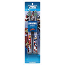 Oral-B Kids Manual Toothbrush Marvel Avengers 5-7 Years Soft 2-Pack