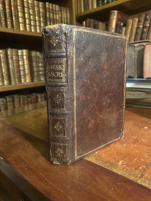 HÉSIODE. Esiodu Askraiu Ta Euriskomena. Hesiodi Ascraei... 1650. grec et latin - Photo 1/4