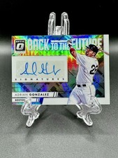 2016 Panini Donruss Optic - Back to the Future Signatures Adrian Gonzalez #BTFAG