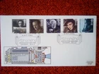 GB FDC ROYAL MAIL COVER 1985 BRITISH FILM YEAR LEICESTER SQUARE SPECIAL P/MARK