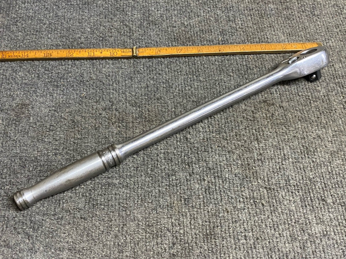 SNAP ON TOOLS 1/2 DRIVE 15 INCH LONG HANDLE RATCHET L715 for sale
