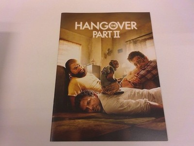 2504My Movie Brochure The Hangover Worst Ever Crossing Borders Directed By Todd 