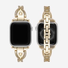 Gold Infinity Bracelet Apple Watch Band Metal Strap 38/40/41/42mm