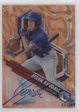 2018 Bowman High Tek Orange Magma Diffractor 3/25 Jeren Kendall #PHT-JK Auto 0g4