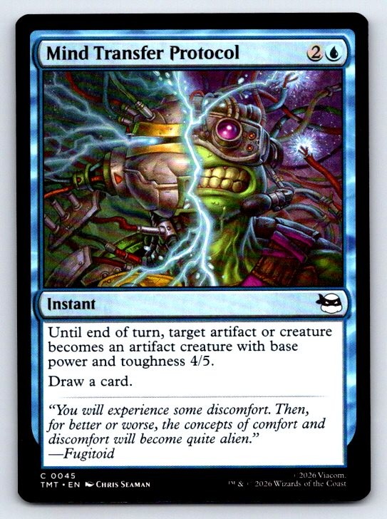 Mind Transfer Protocol 0045 Teenage Mutant Ninja Turtles Magic: The Gathering