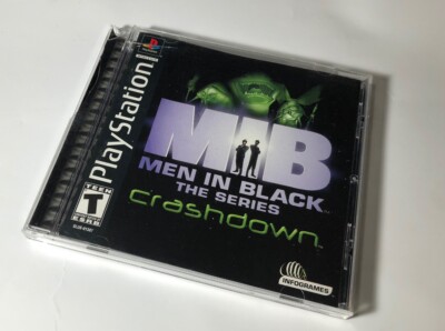 Jeu PS1 Men In Black Crashdown - Version Complète, Boîte Et Notice