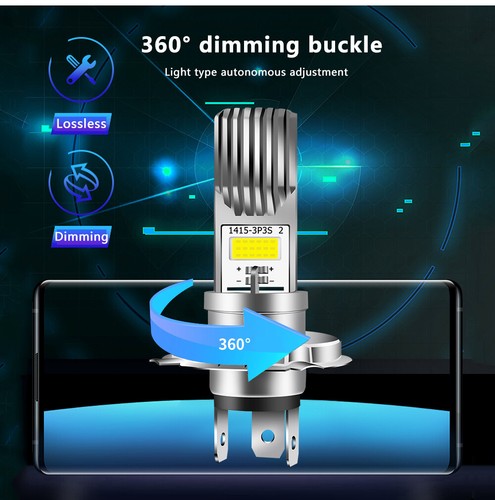 Ultra LED Hi/Low Headlight Bulb for Polaris 1999-2000 Sportsman 335 Magnum 500 - Picture 5 of 12