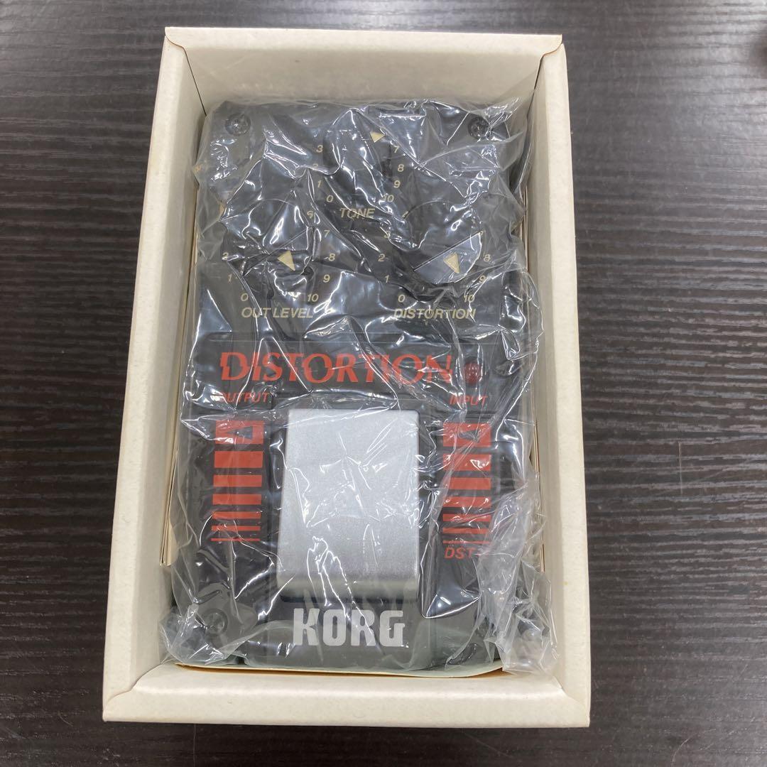 KORG DST-1 ディストーションエフェクター 箱・ステッカー付 NO.1 KORG DST-1 EFFECTOR DISTORTION VINTAGE USED FROM JAPAN