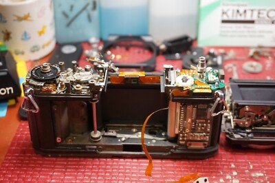Repair or service for Canon old F-1, F-1n, and New F-1 film camera