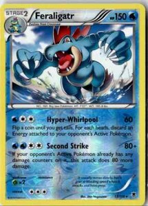 2014 XY PHANTOM FORCES FERALIGATR 17/119 REVERSE HOLO