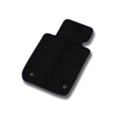 SA02-1 1stk Autoteppich Velour Premium Matt Blau für Saab 9-5 I 1998-2010 automa