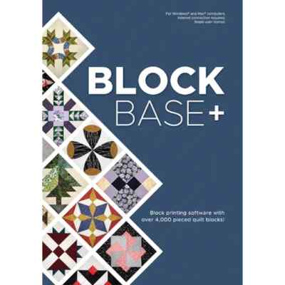 NEW Electric Quilt 8 (EQ8) SOFTWARE FOR BLOCK BASE+ LICENCE GREAT QUILT DESIGN