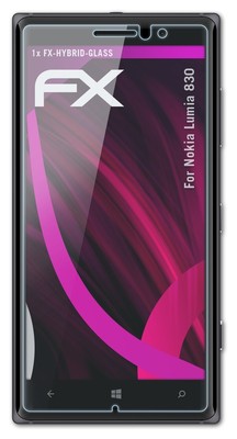 Protecteur D'écran Verre Hybride 9H Pour Nokia Lumia 920 - AtFoliX - Anti-choc Et Anti-rayures