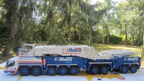 NZG 732/19 LIEBHERR LTM 11200-9.1 " MAKRO " BRESIL MINT BOX ! - Imagen 2 de 9