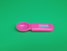 Vintage Fisher Price Mini Ice Cream Scoop Pink Toy Pretend Play Food Replacement