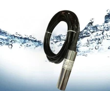 Submersible Level Transducer 0-10m Cable Level Transmitter Level Sensor 24-32VDC