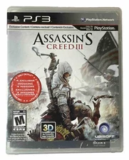 Assassin's Creed III - Sony PlayStation 3 - PS3 - *Black Label*