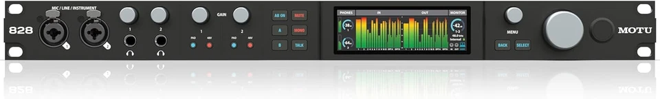 MOTU 828 2024 Edition INTERFACCIA scheda AUDIO 28x32 USB3 PER MAC WINDOWS IOS - Immagine 4 di 4